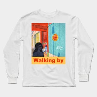 Walking by Long Sleeve T-Shirt